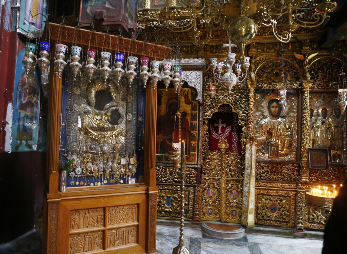 Иверская икона Божией Матери, Иверская икона, икона Богородицы Иверская, православная икона, чудотворная икона, Пресвятая Богородица, Иверская святыня