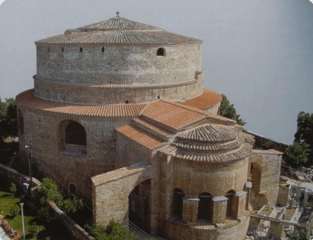 Храм Святого Георгия в Салониках, Ротонда Галерия, древнейшие храмы Греции, достопримечательности Салоник, ранневизантийская архитектура, ЮНЕСКО в Греции,