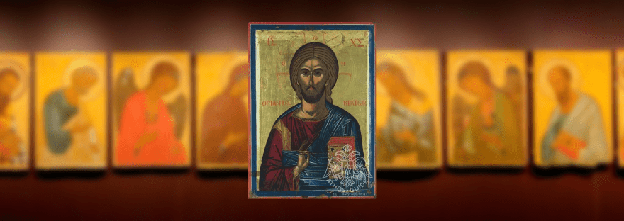 икона Христос Антифонитис Протат, Пантократор Отзывающийся Карьес, чудо голоса Великий Четверг Протат, Христос Антифонитис Афон 1853, Вседержитель голос поспешай старец, Антифонитис Протат алтарь, 1orthodoxclub