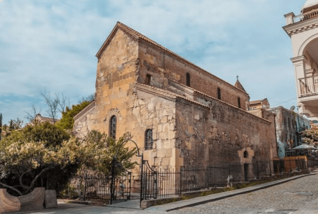 церковь Анчисхати Тбилиси, Анчисхати древнейший храм Грузии, Анчисхати VI век Дачи Уджармели, икона Спасителя Анчи храм Анчисхати, базилика Анчисхати Тбилиси архитектура, 1orthodoxclub